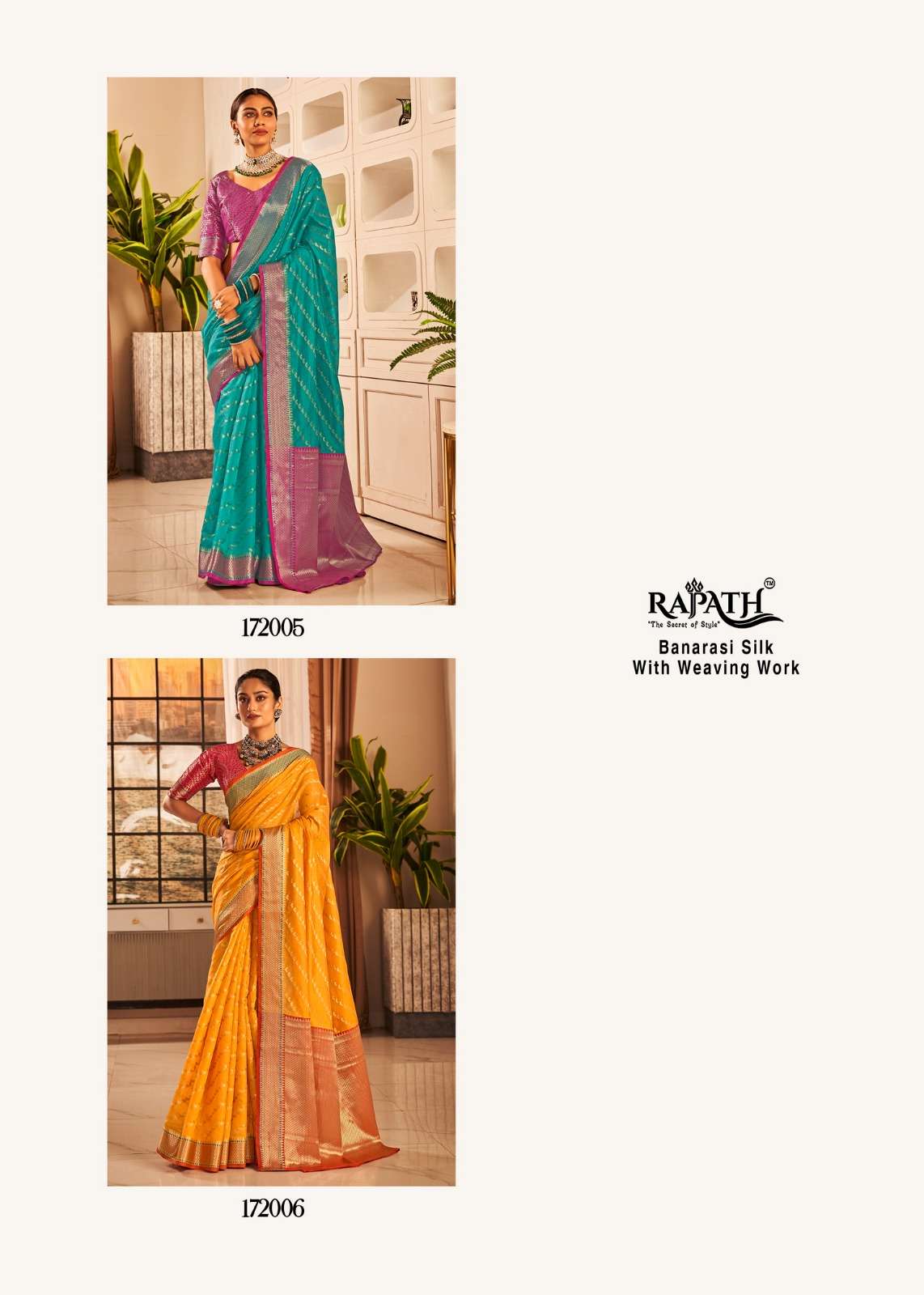 Rajpath Vaijanti Silk With Weaving Saree Wholesale catalog