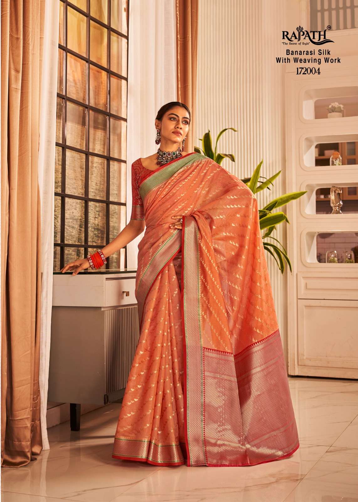 Rajpath Vaijanti Silk With Weaving Saree Wholesale catalog