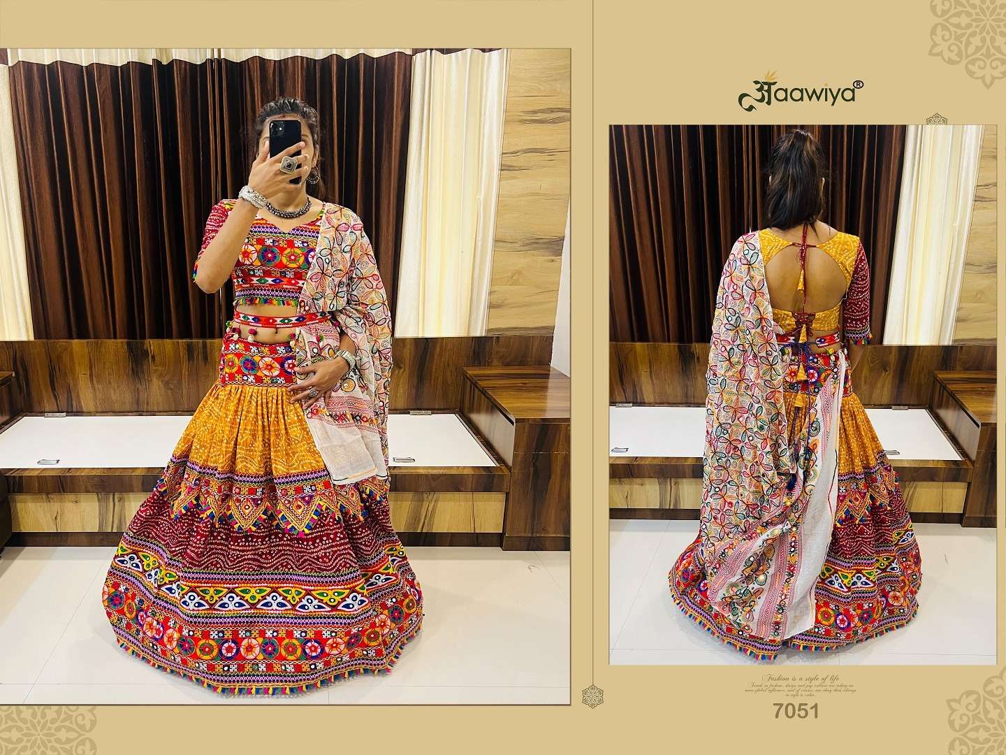 RAJWADI VOL - 08 7051 NAVRATRI LEHENGA CHOLI Wholesale catalog