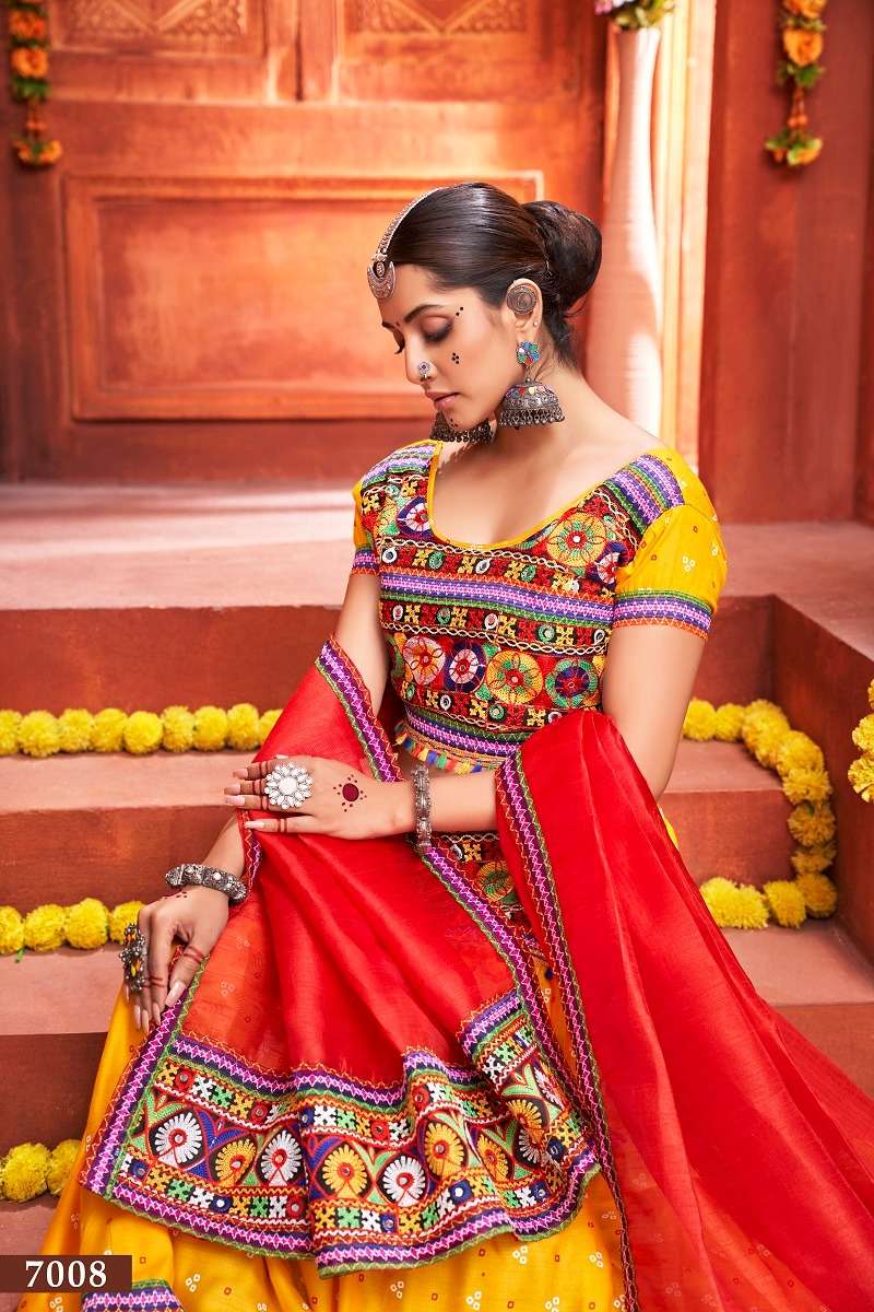 RAJWADI VOL -4 YELLOW Lehenga Choli Wholesale catalog