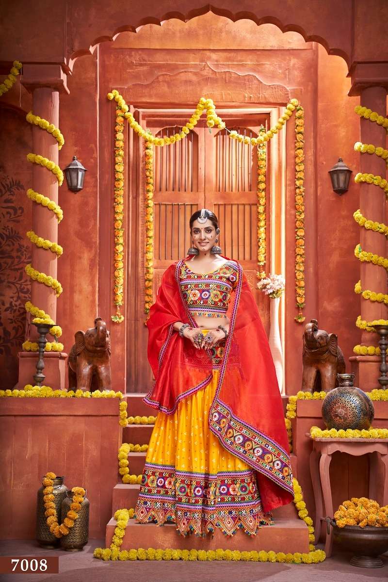 RAJWADI VOL -4 YELLOW Lehenga Choli Wholesale catalog
