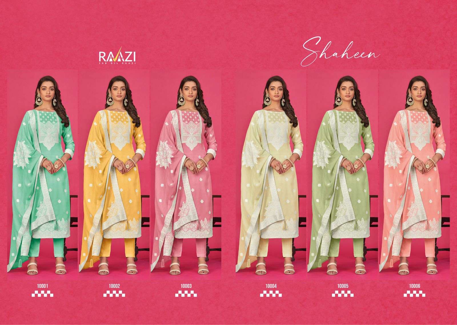 RAMA  FASHIONS SHAHEEN Kurti Wholesale catalog