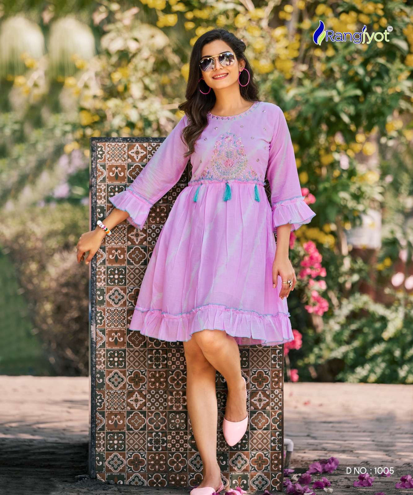 Rangjyot Rich Girl Top Kurti Wholesale catalog