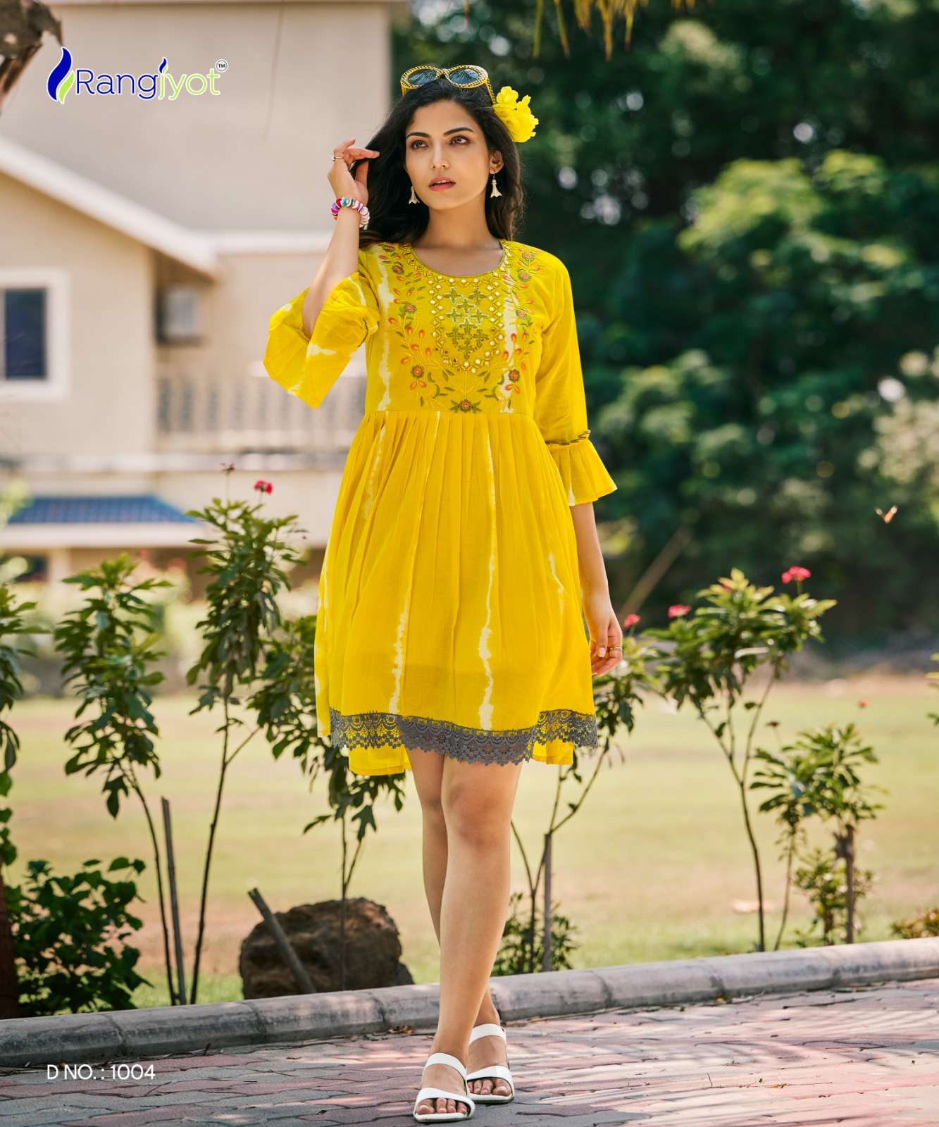 Rangjyot Rich Girl Top Kurti Wholesale catalog