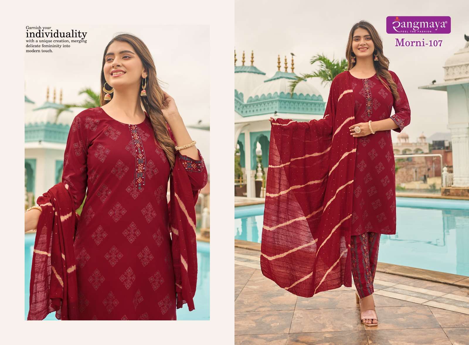 Rangmaya MORNI Kurti Wholesale catalog