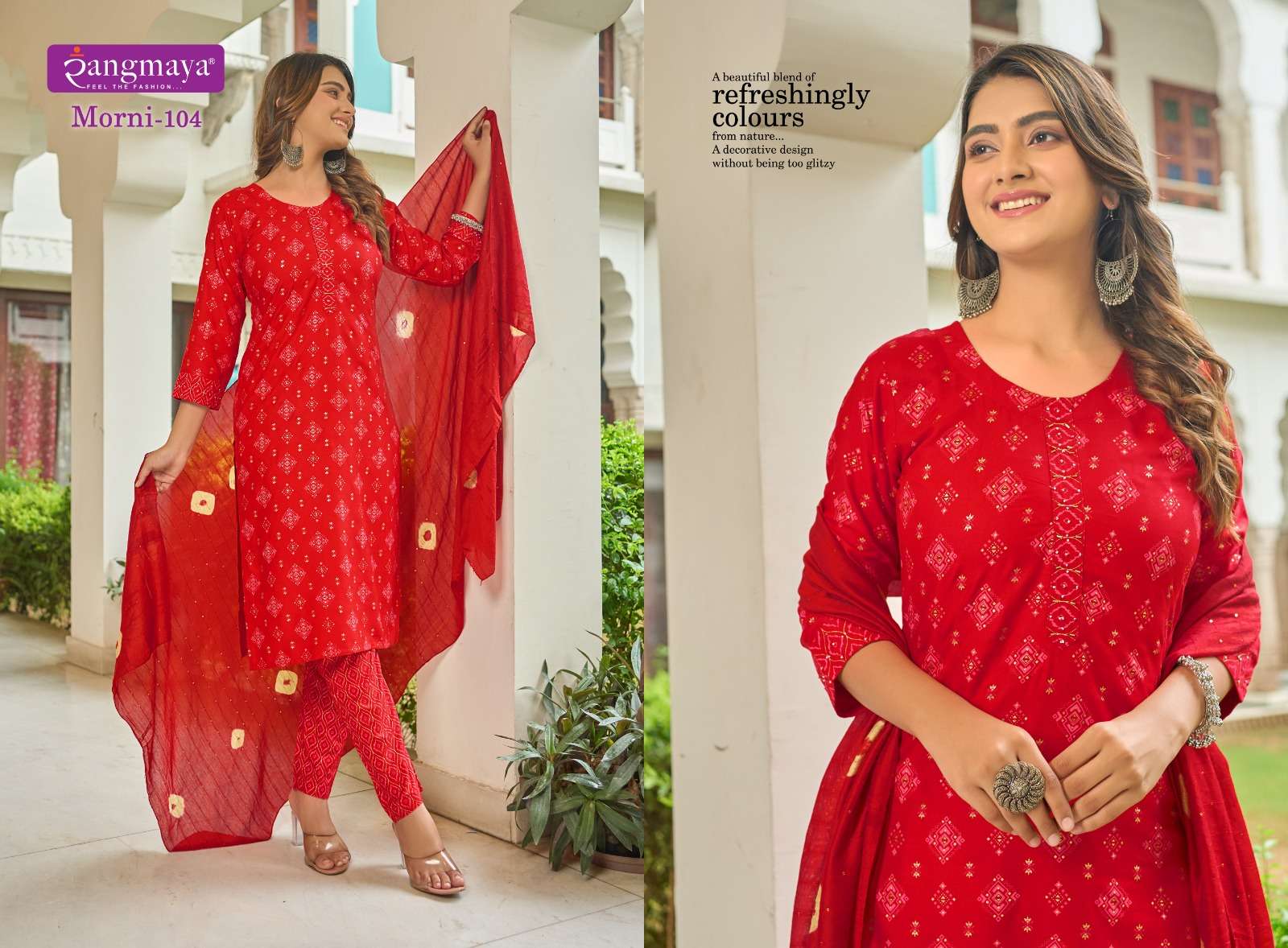 Rangmaya MORNI Kurti Wholesale catalog