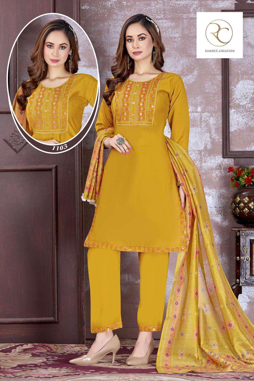 RC GULMOHAR VOL 1 Kurti Wholesale catalog