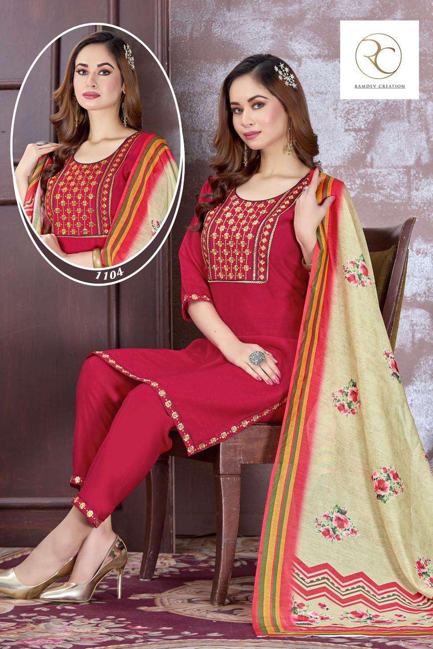 RC GULMOHAR VOL 1 Kurti Wholesale catalog