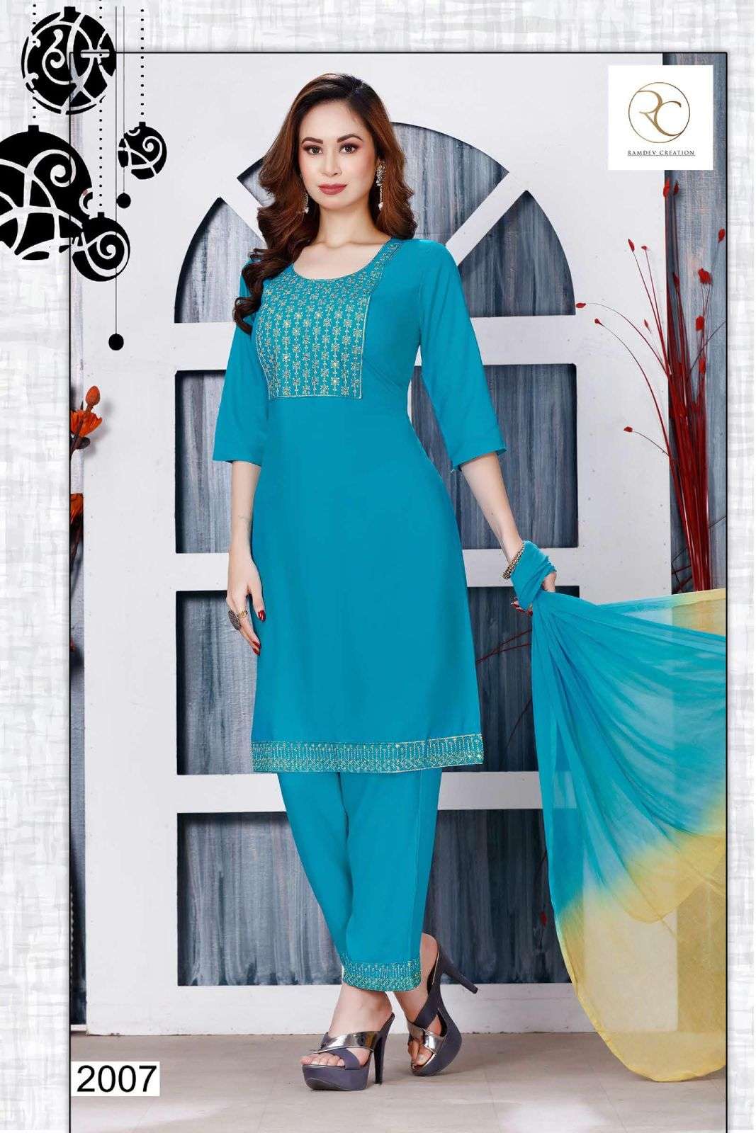  RC MIRZA VOL 1 Kurti Wholesale catalog