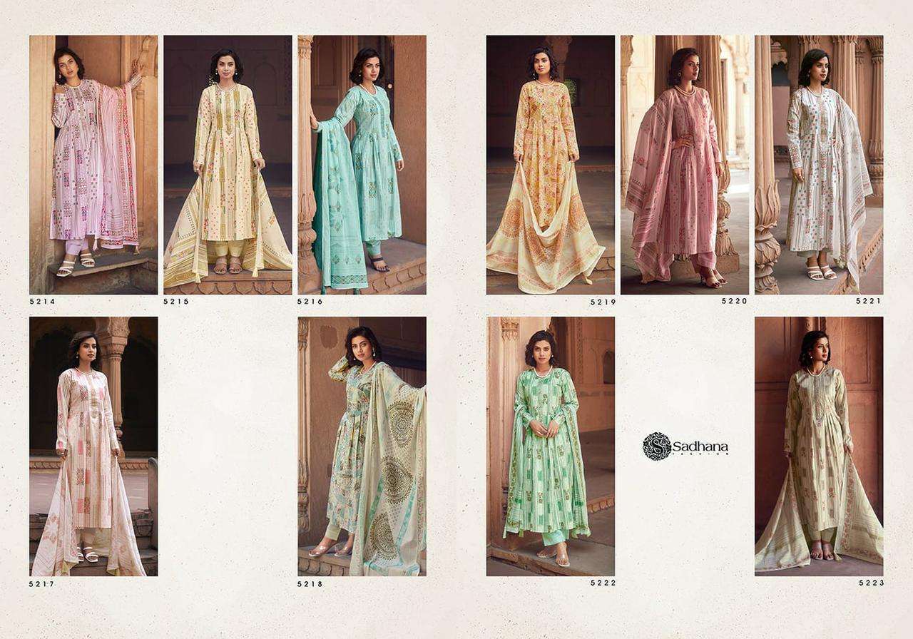 SADHANA FASHION WARLI ART LAWN COTTON Salwar Kameez Wholesale catalog
