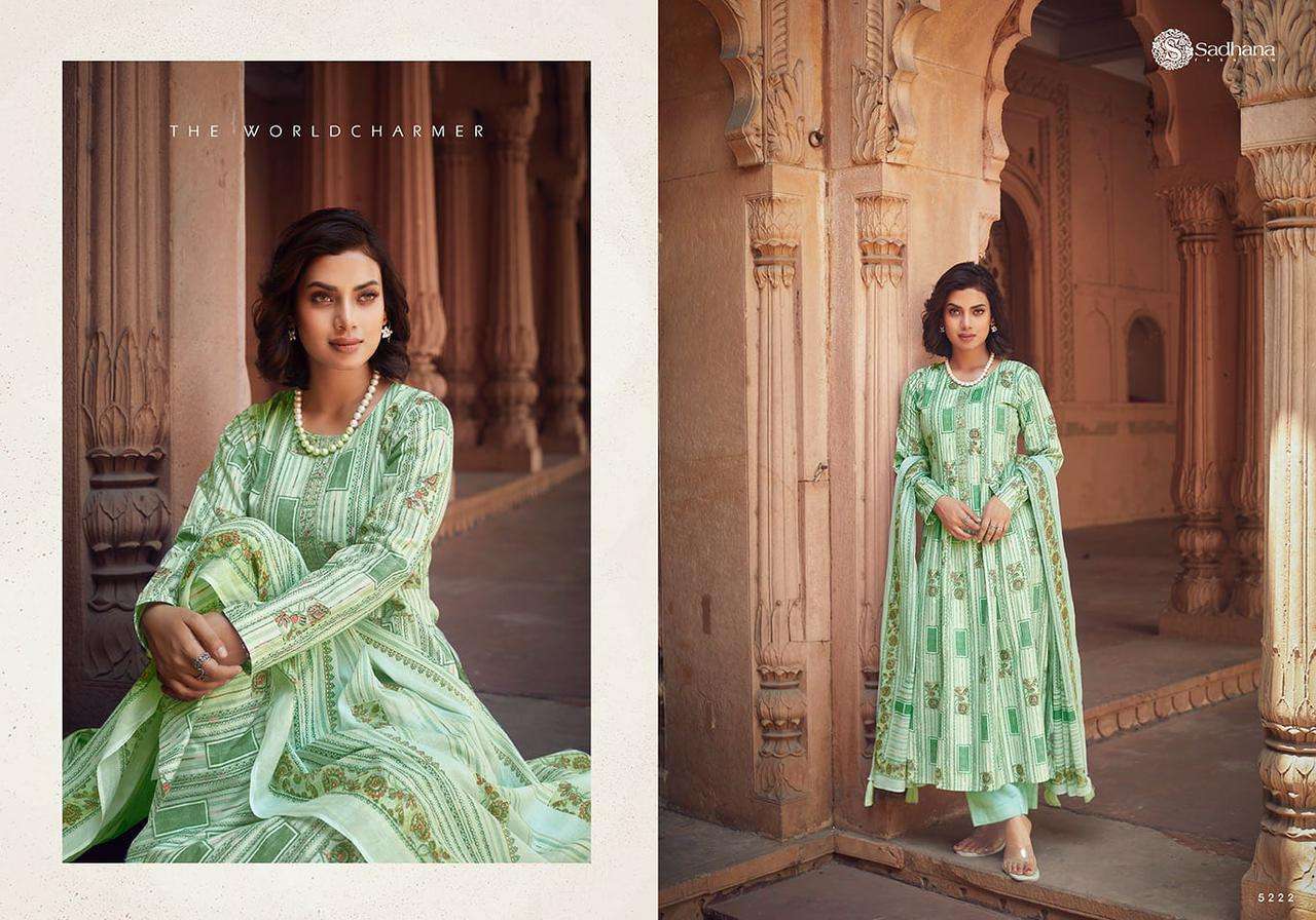 SADHANA FASHION WARLI ART LAWN COTTON Salwar Kameez Wholesale catalog