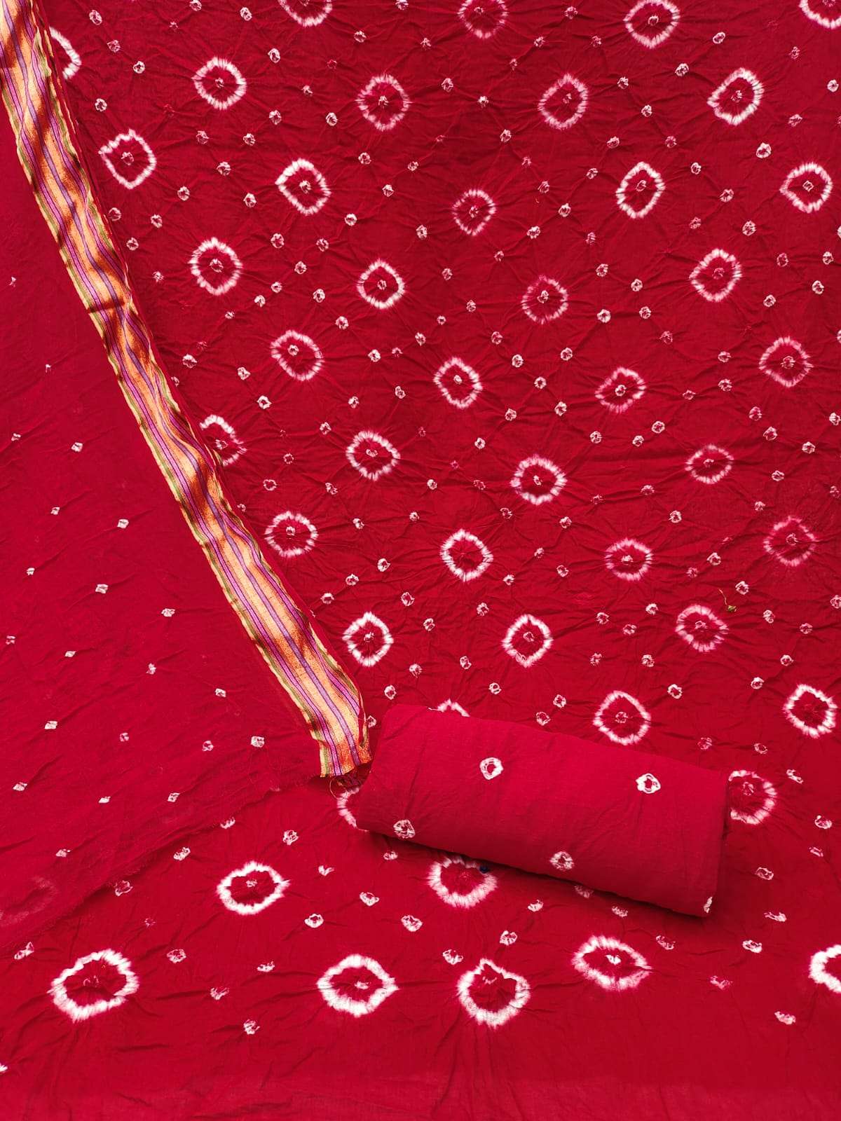 SARIKA 2.0 Cotton Hand Bandhej Dress Material Wholesale catalog