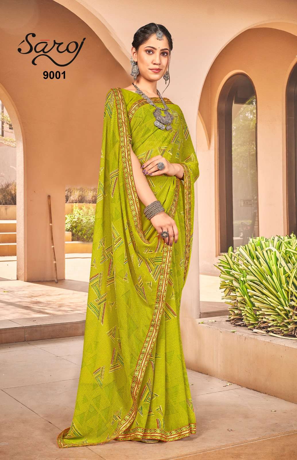 Saroj Gorgeous Vol-9 Printed Weightless Saree Wholesale catalog