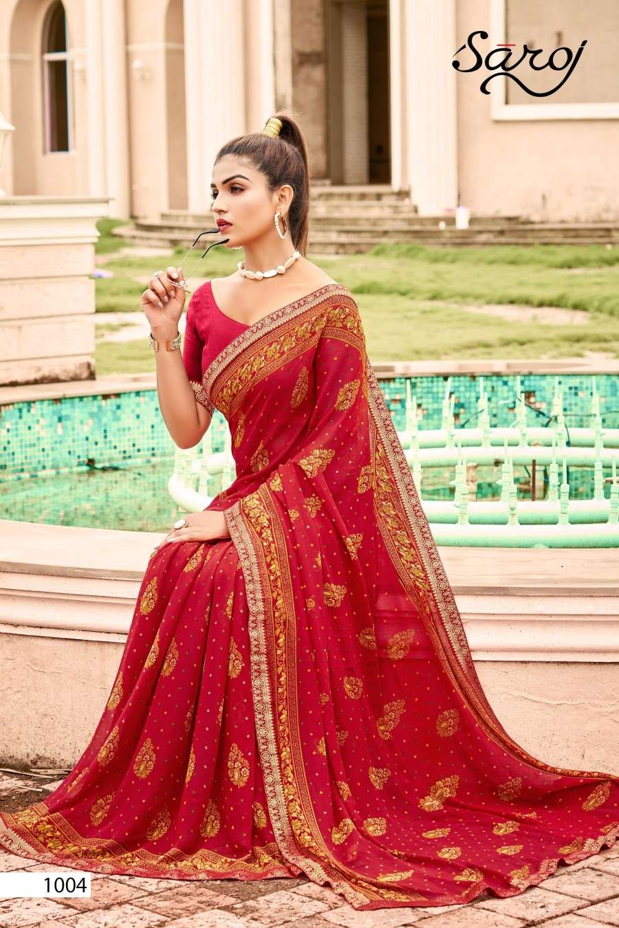 Saroj Shivmala Fancy Soft Weightless Saree Wholesale catalog