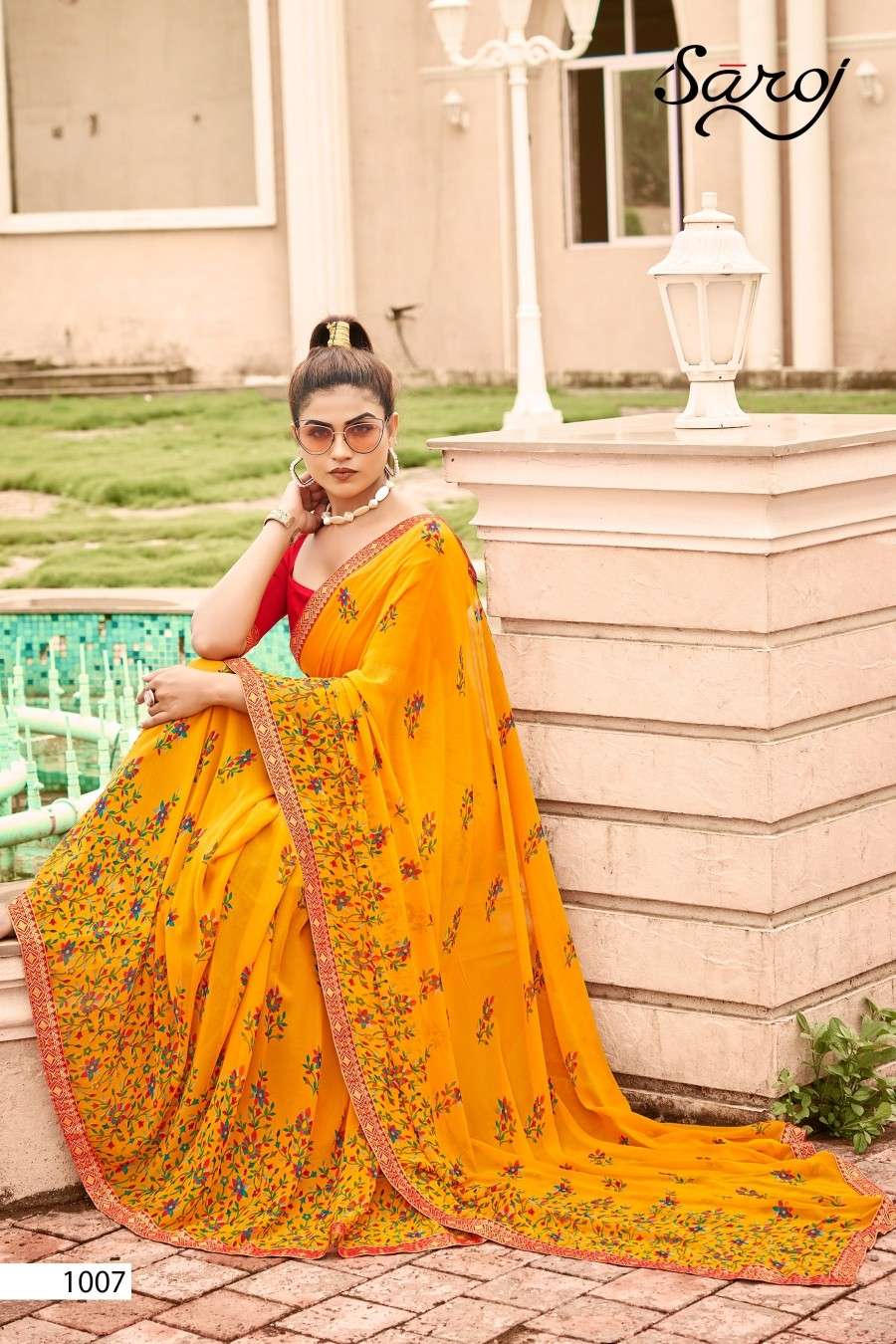 Saroj Shivmala Fancy Soft Weightless Saree Wholesale catalog