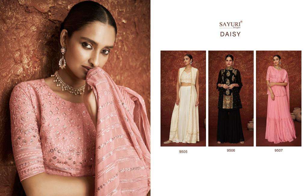 SAYURI DESIGNER DAISY Lehenga choli Wholesale catalog