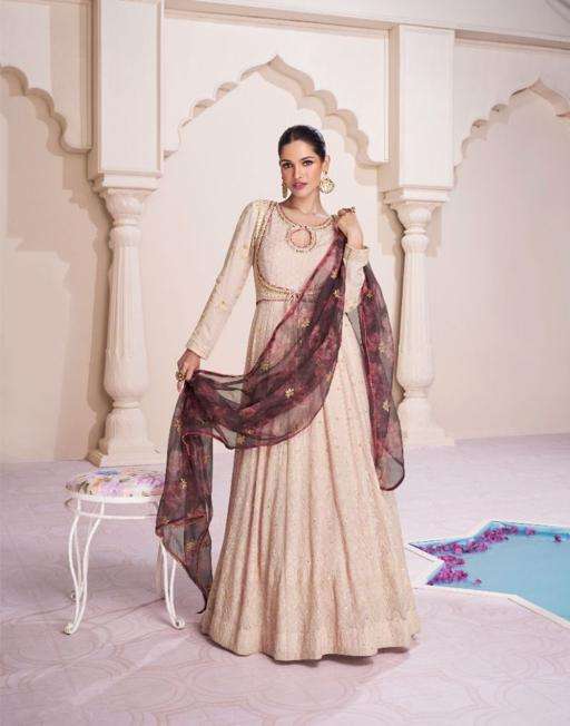 SAYURI DESIGNER FARIDA Kurti Long Gown Wholesale catalog