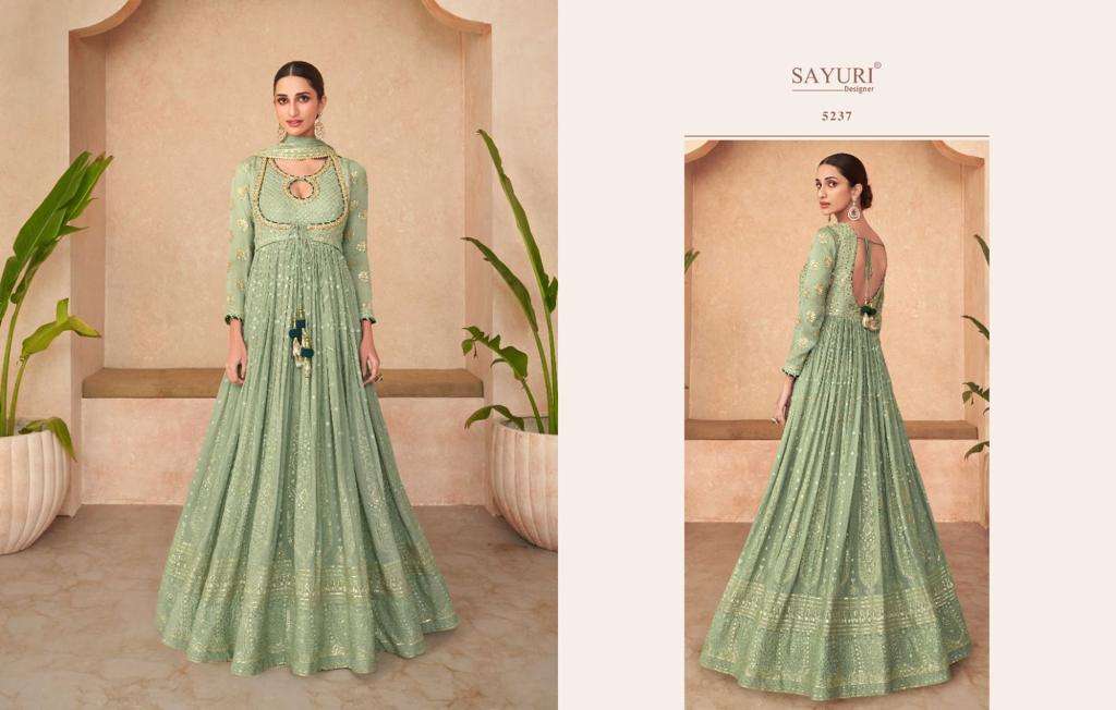 SAYURI DESIGNER MARIYAH  Kurti Long Gown Wholesale catalog