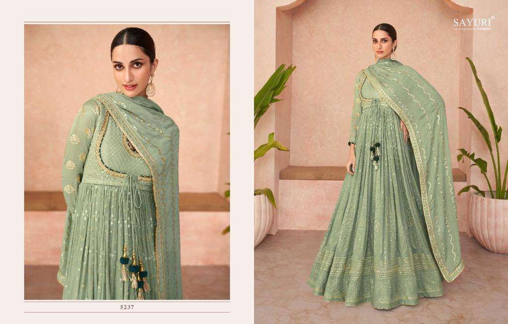 SAYURI DESIGNER MARIYAH  Kurti Long Gown Wholesale catalog