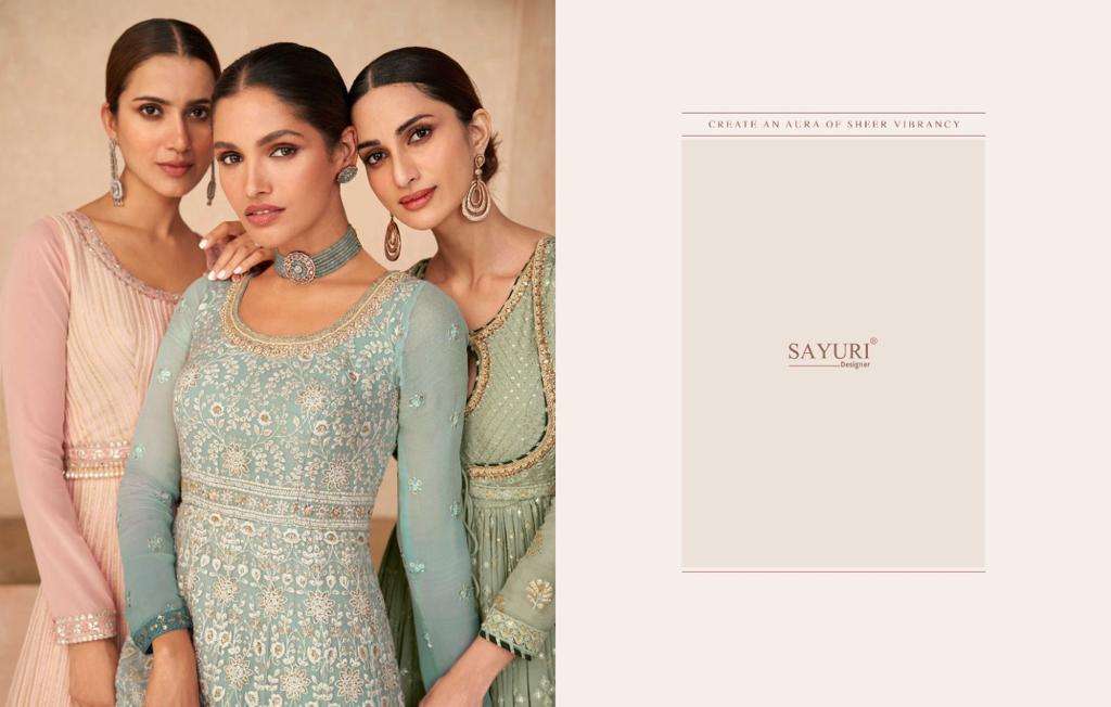 SAYURI DESIGNER MARIYAH  Kurti Long Gown Wholesale catalog