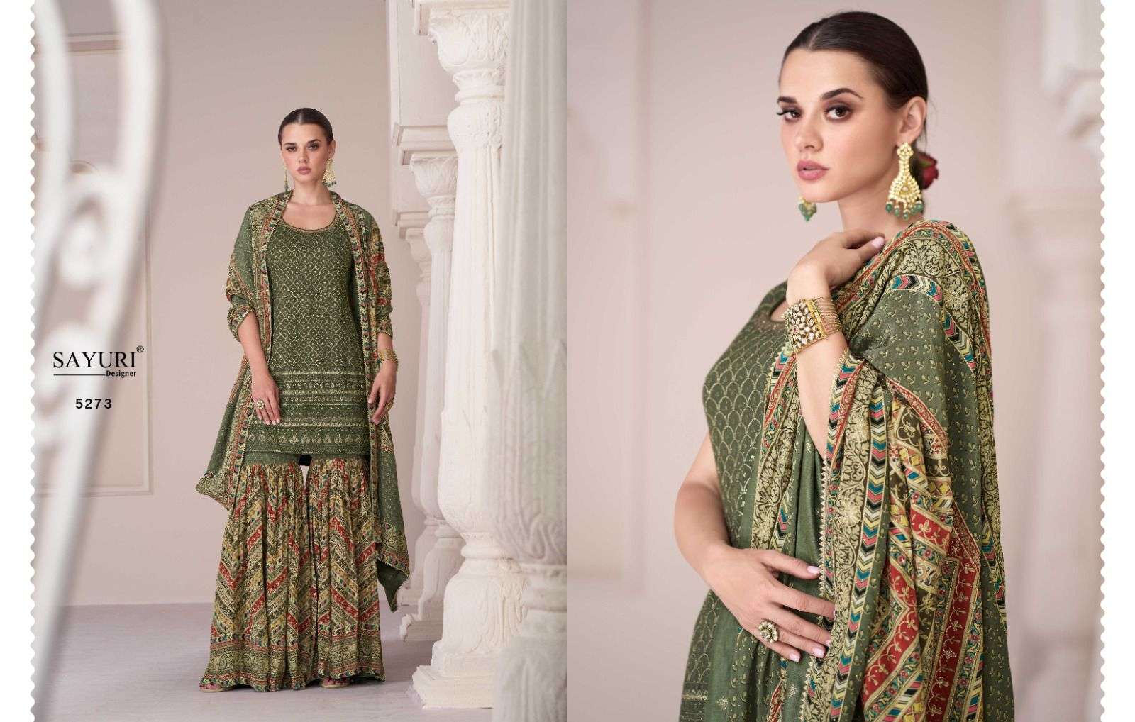 SAYURI DESIGNER SHARARA Pakistani Suits Wholesale catalog