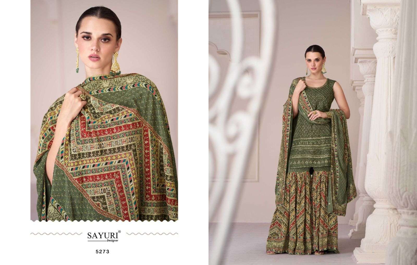 SAYURI DESIGNER SHARARA Pakistani Suits Wholesale catalog