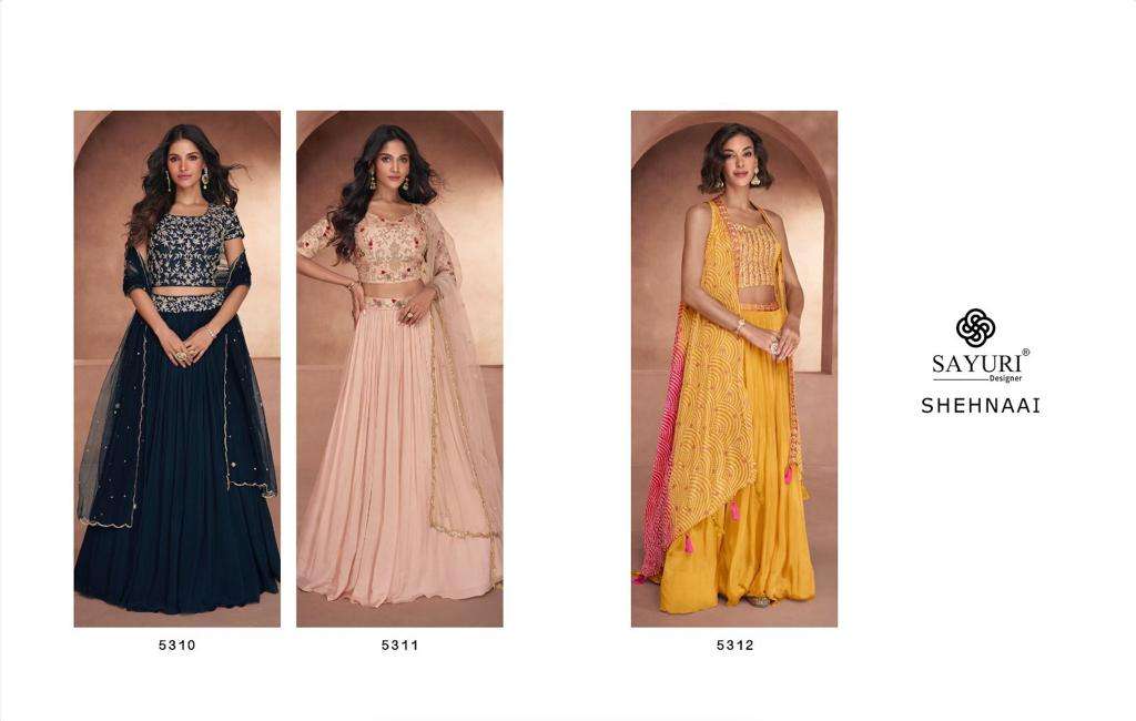 SAYURI DESIGNER SHEHNAAI Lehenga choli Wholesale catalog