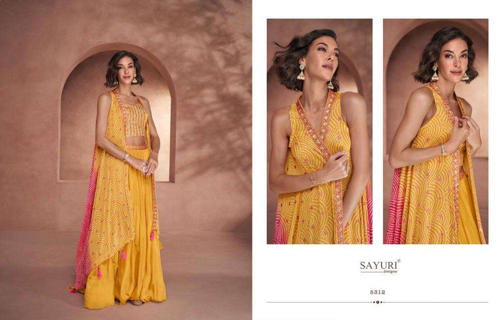 SAYURI DESIGNER SHEHNAAI Lehenga choli Wholesale catalog
