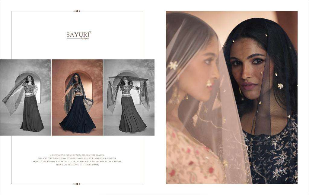 SAYURI DESIGNER SHEHNAAI Lehenga choli Wholesale catalog
