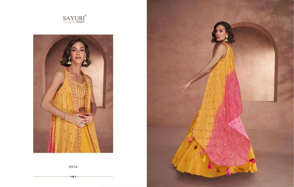 SAYURI DESIGNER SHEHNAAI Lehenga choli Wholesale catalog