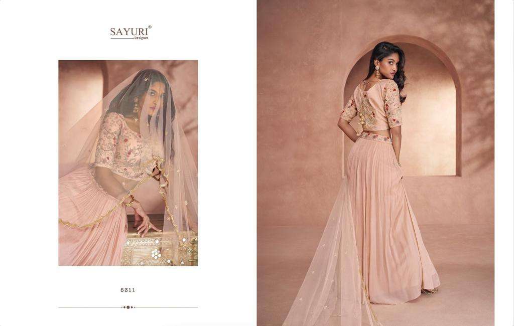 SAYURI DESIGNER SHEHNAAI Lehenga choli Wholesale catalog