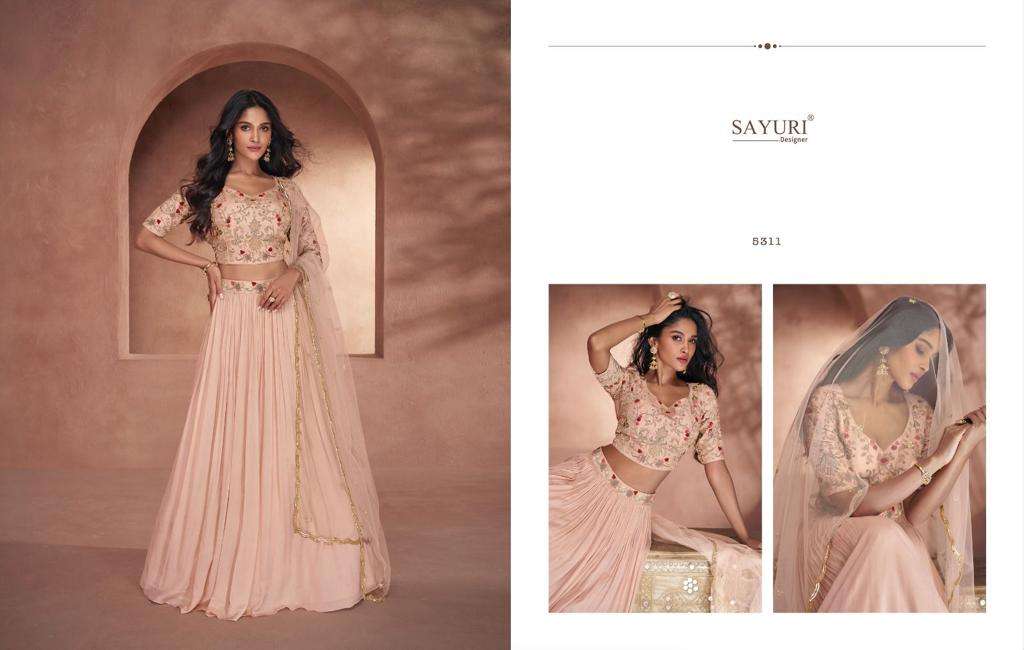 SAYURI DESIGNER SHEHNAAI Lehenga choli Wholesale catalog