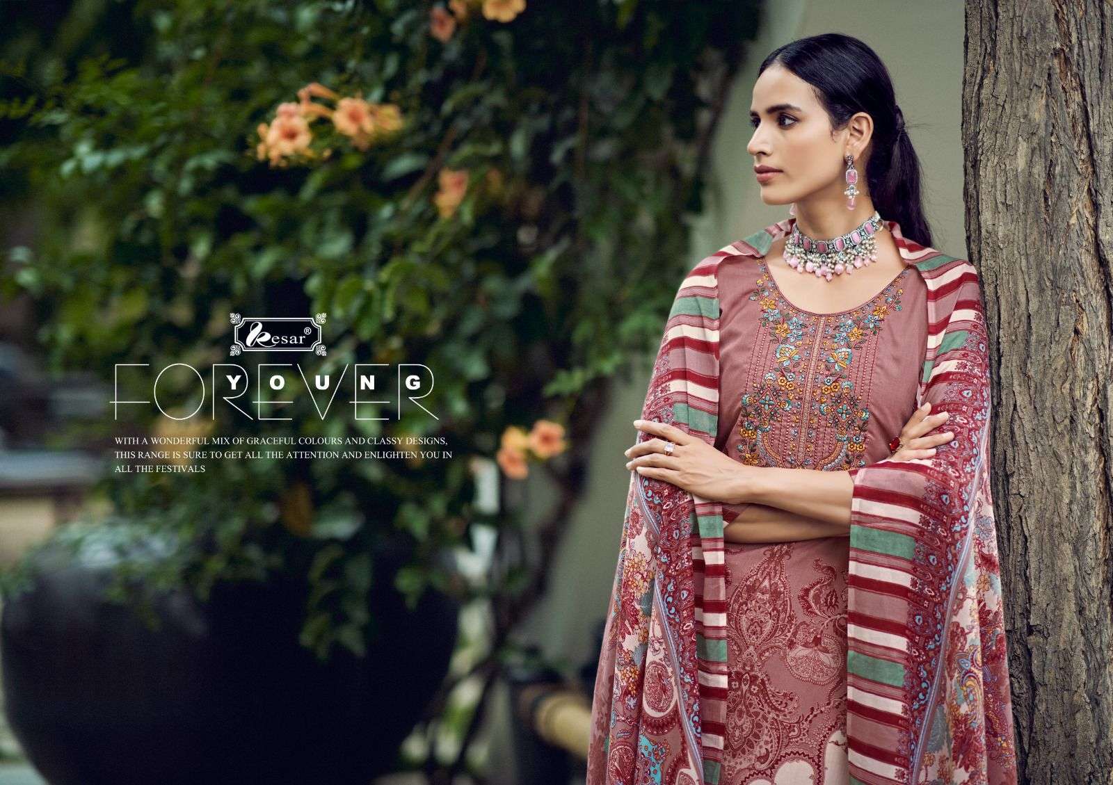 SELENA PURE LOWN COTTON Salwar Kameez Wholesale catalog