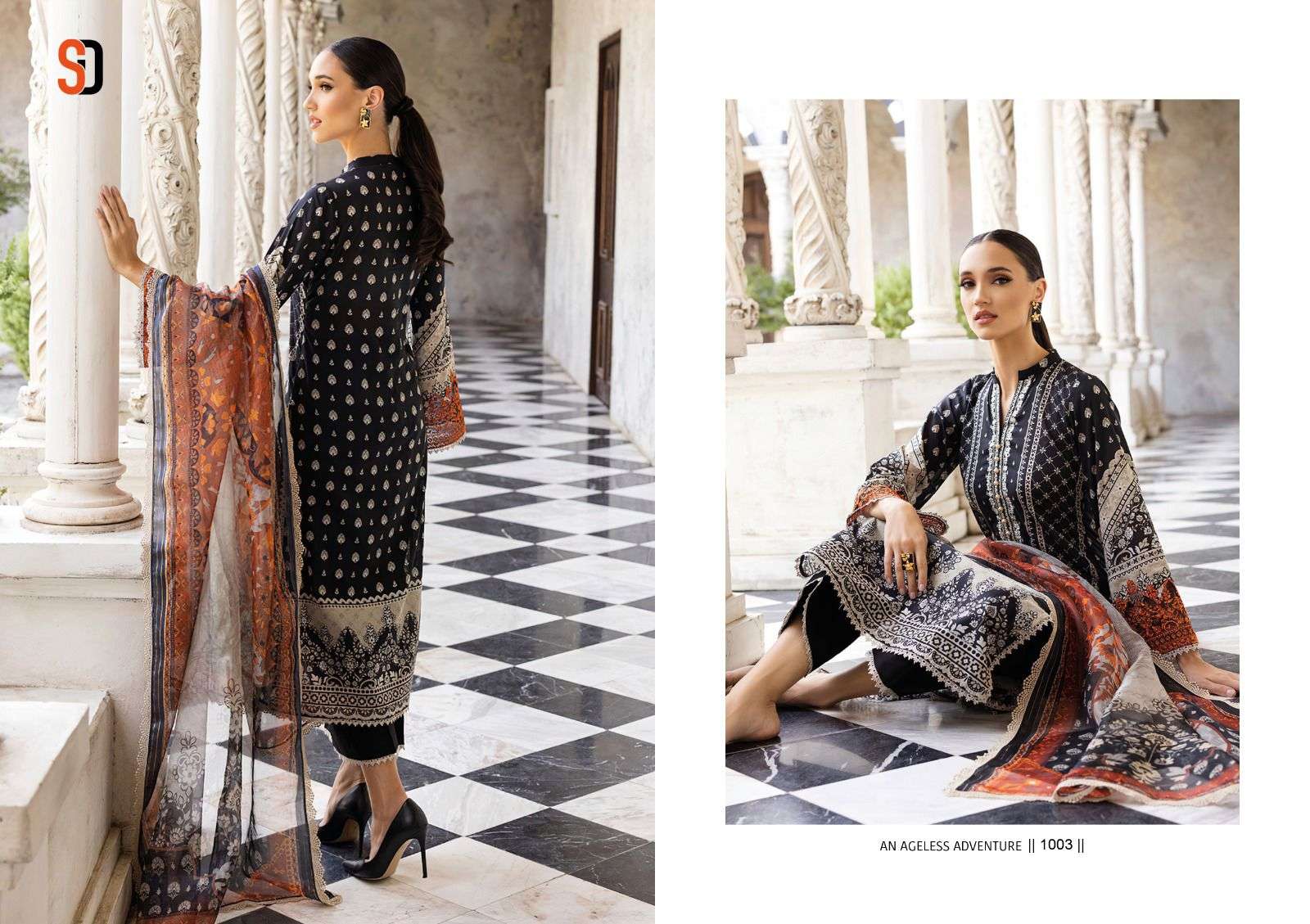 SHARADDHA DESIGNER BLISS VOL-01 cotton Salwar Kameez Wholesale catalog