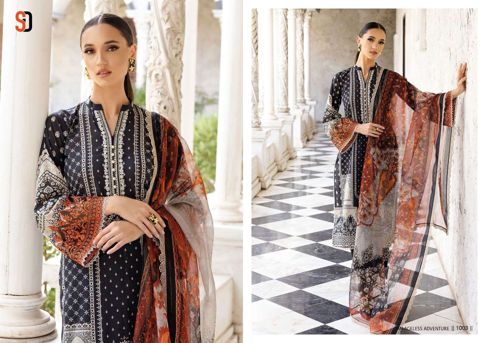 SHARADDHA DESIGNER BLISS VOL-01 cotton Salwar Kameez Wholesale catalog