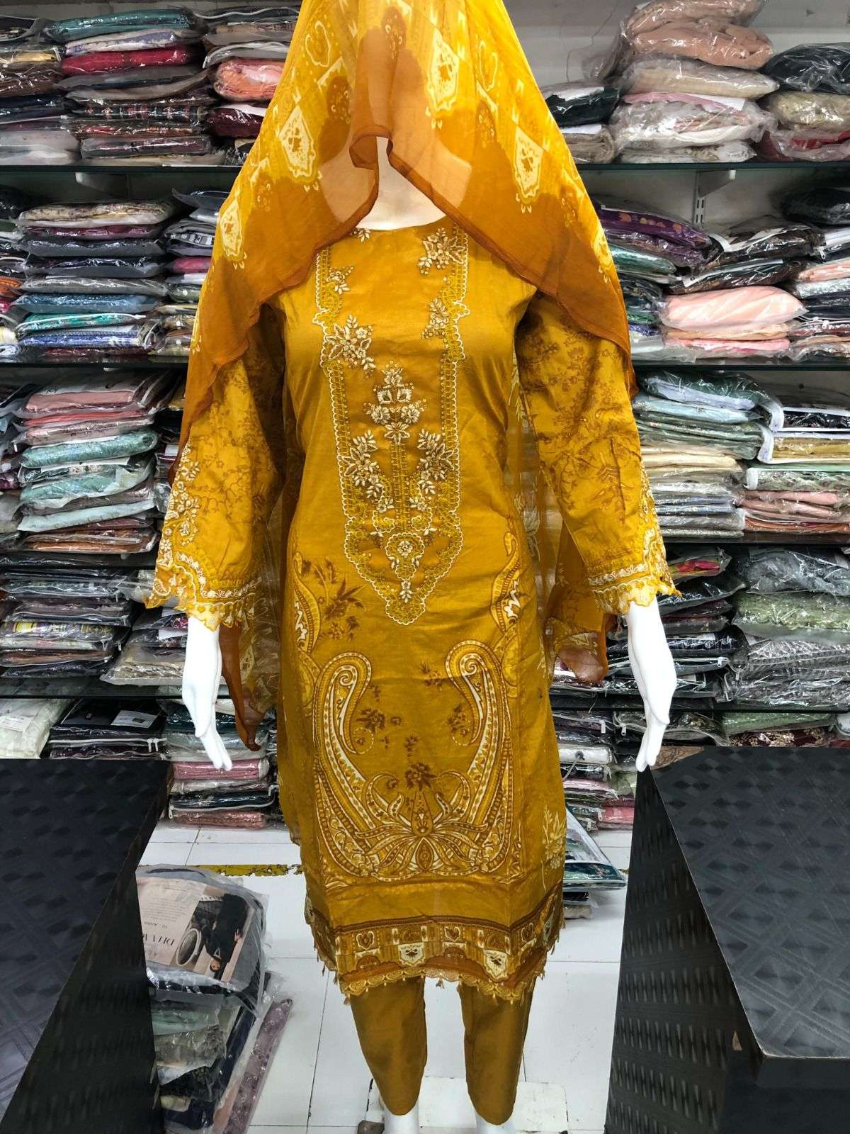 SHARADDHA DESIGNER M.PRINT VOL-15 CHIFFON DUPATTA Salwar Kameez Wholesale catalog