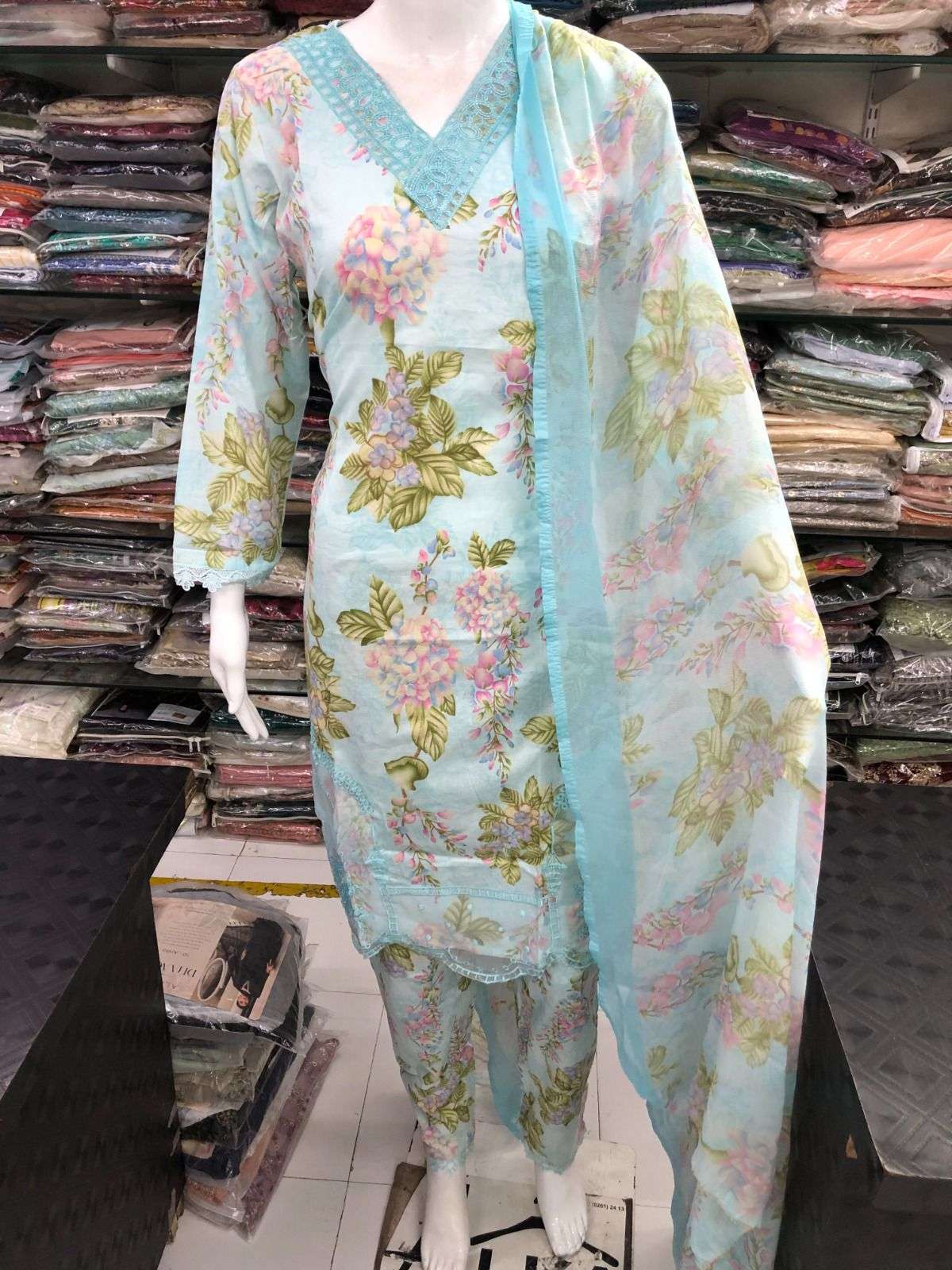 SHARADDHA DESIGNER M.PRINT VOL-15 COTTON DUPATTA Salwar Kameez Wholesale catalog