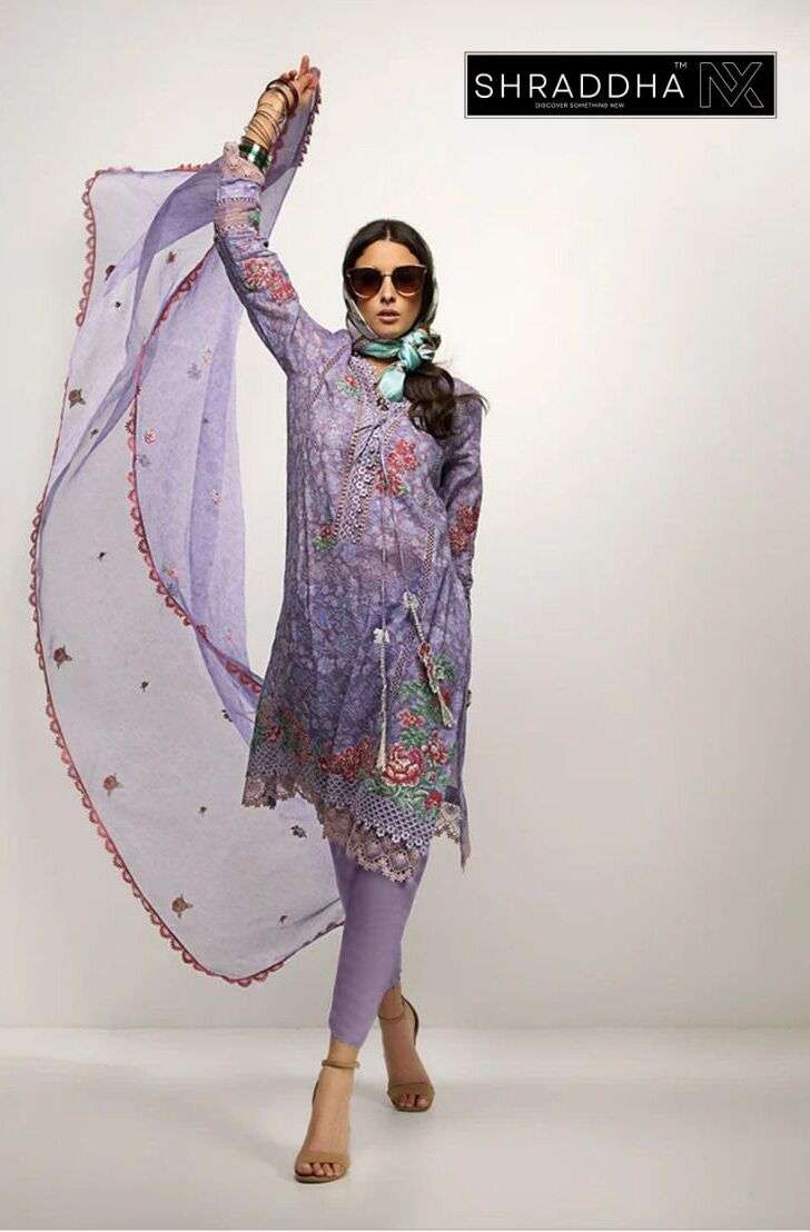 SHARADDHA NX Sobia nazir vithal vol -01 siffon Salwar Kameez Wholesale catalog