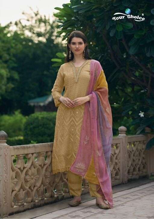 SHE Heavy Orgenga  Pakistani Suits Wholesale catalog