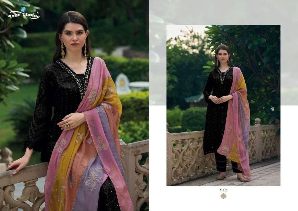 SHE Heavy Orgenga  Pakistani Suits Wholesale catalog