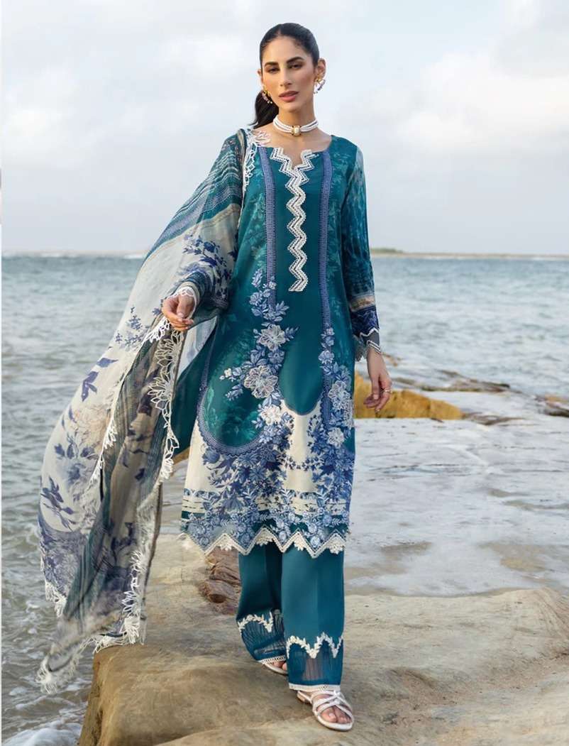 Shraddha Nx Queen Court Vol 1 Chiffon Dupatta Pakistani Suits Wholesale catalog
