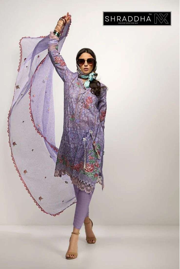 Shraddha Nx Sobia Nazir Vithal Vol 1 Cotton Dupatta Salwar Suits Wholesale catalog