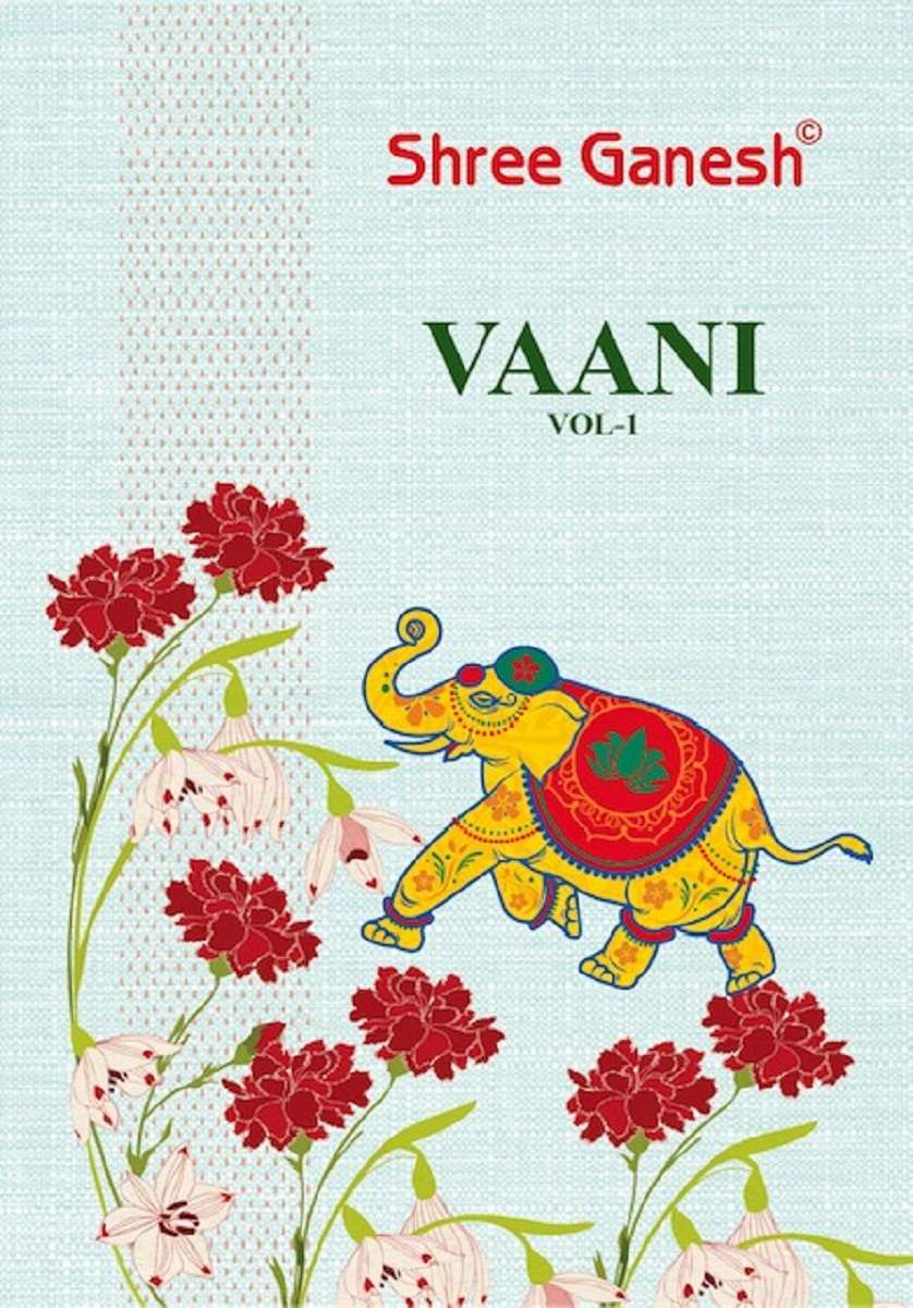  Shree Ganesh Vaani Vol-1- Kurti Pant With Dupatta  - Wholesale Catalog