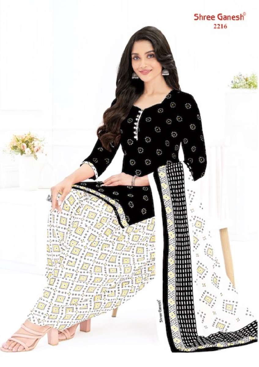 Shree Ganesh White & Black Vol-2 - Dress Material  - Wholesale Catalog