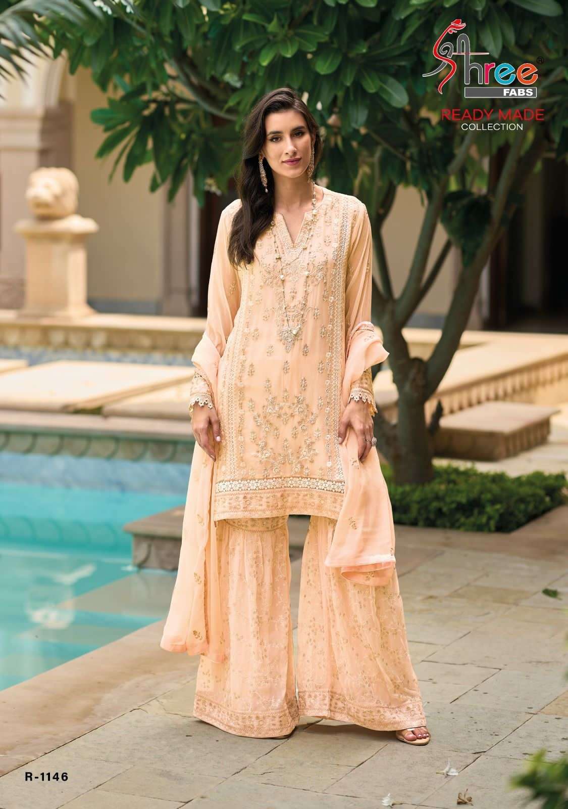 Shree HEAVY SIFFON Pakistani Salwar Suits Wholesale catalog