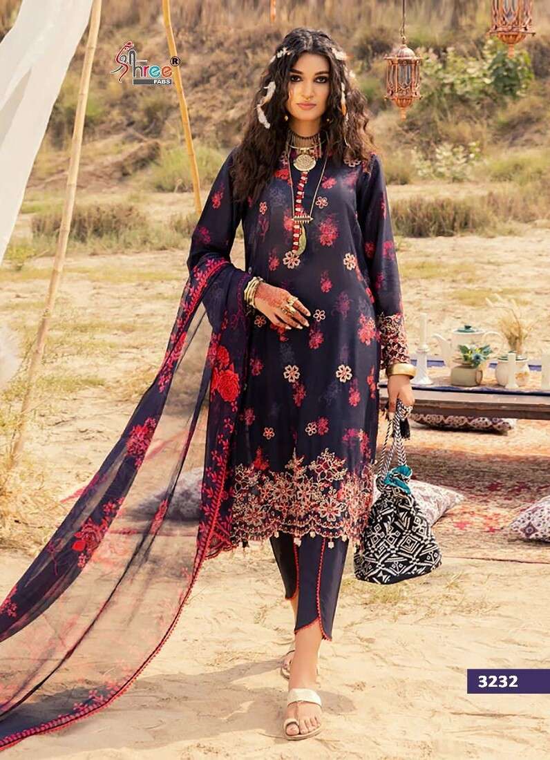 Shree Sana Safinaz Chikankari Chiffon Dupatta Pakistani Suits Wholesale catalog