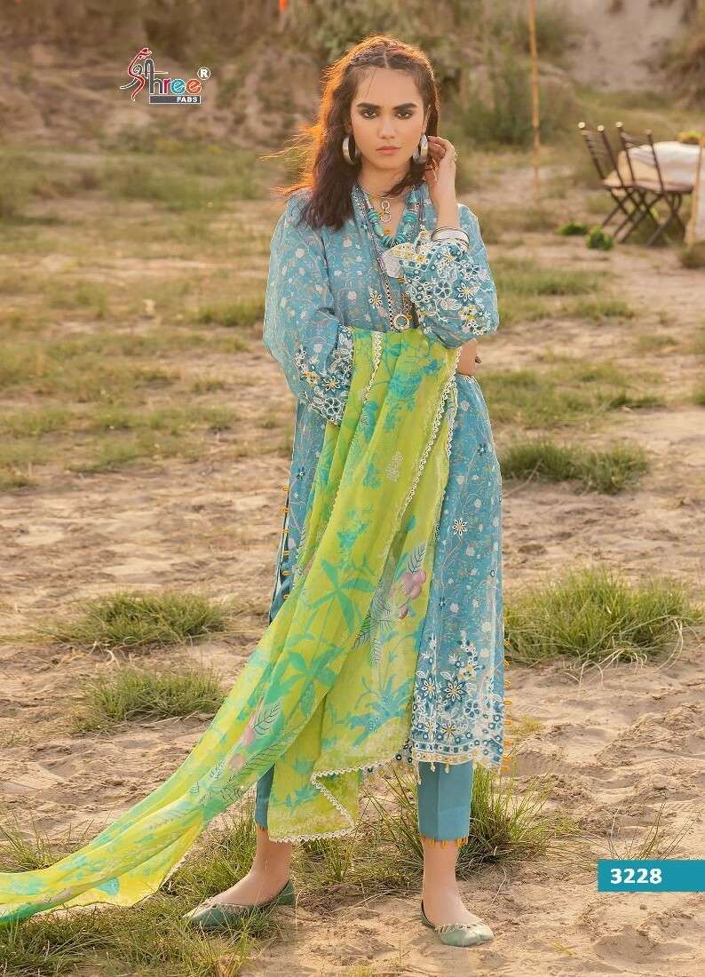 Shree Sana Safinaz Chikankari Cotton Dupatta Pakistani Suits Wholesale catalog