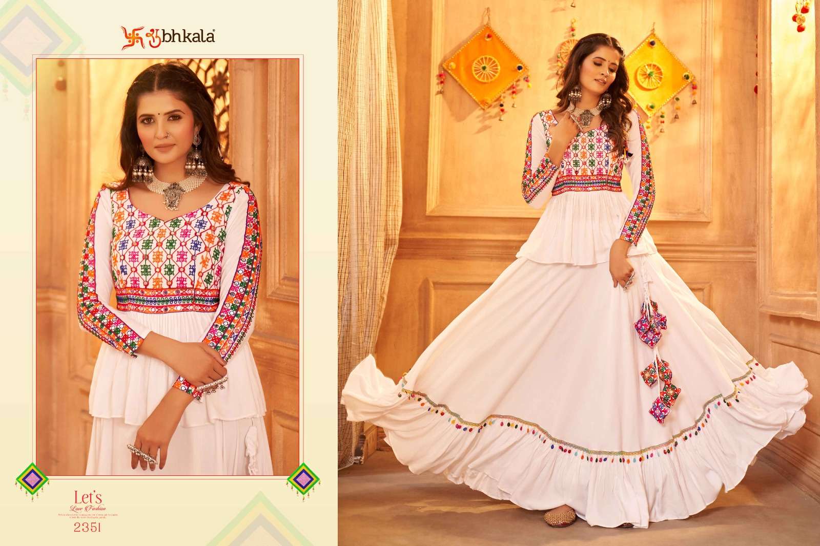 SHUBHKALA 2351 Exclusive Festival Wear Navratri Collection Lehenga Choli Wholesale catalog