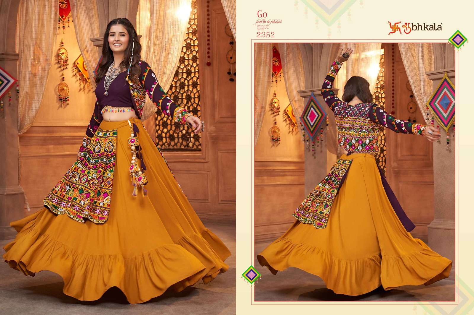 SHUBHKALA 2352 Exclusive Festival Wear Navratri Collection Lehenga Choli Wholesale catalog