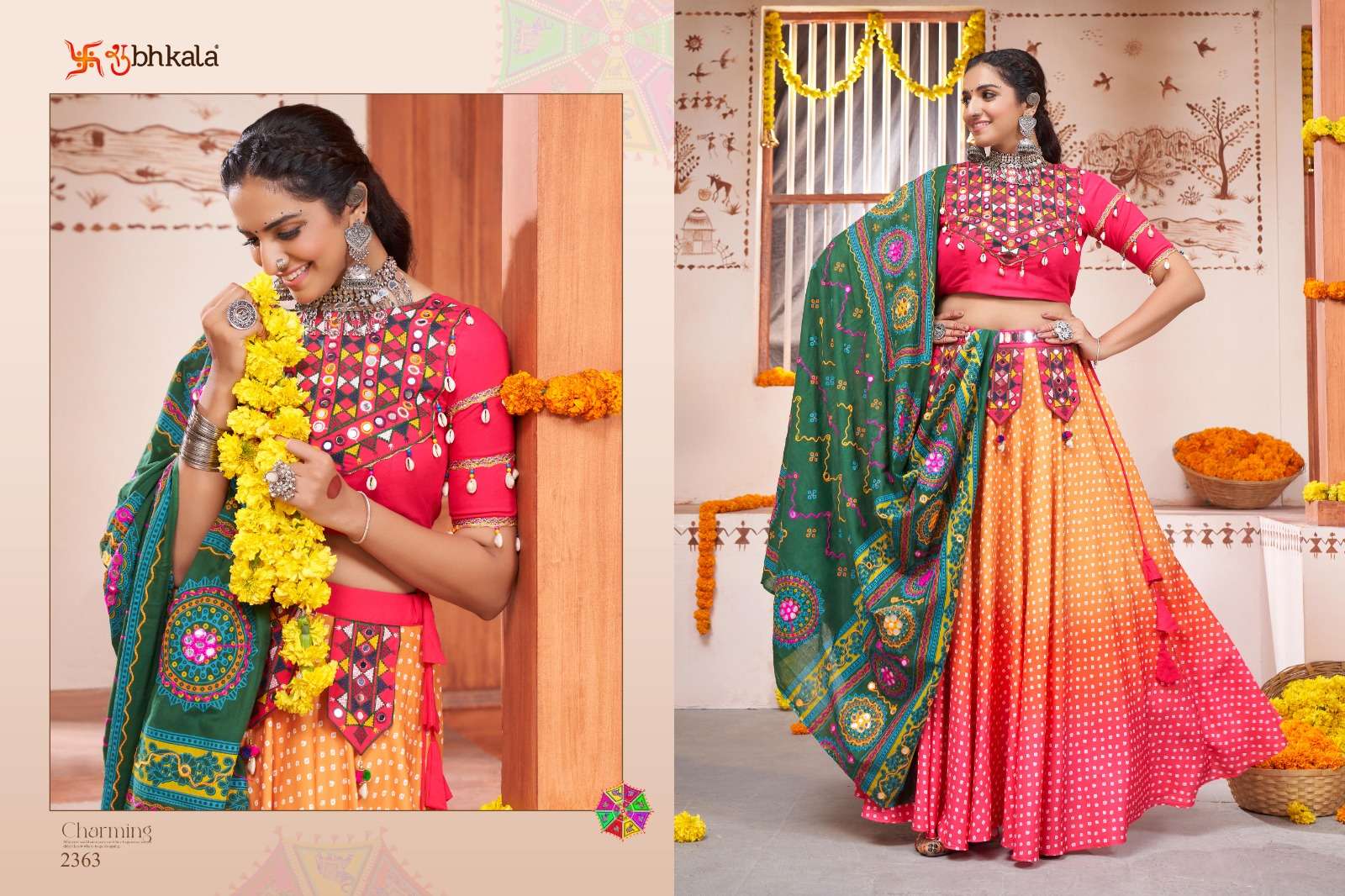 SHUBHKALA 2363 Exclusive Festival Wear Navratri Collection Lehenga Choli Wholesale catalog